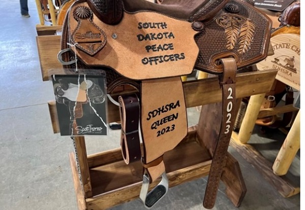 2023 - 2024 SD High School Rodeo Queen Saddle